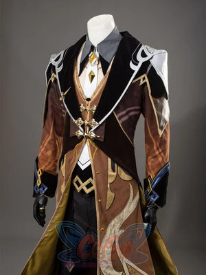 Ready To Ship Genshin Impact Zhongli Cosplay Costume/Shoes C07484 Aaa Costumes