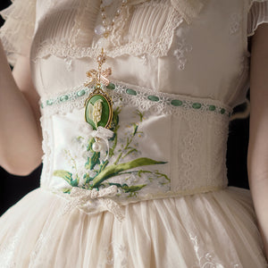 Lily of The Valley Elegant Lolita Corset