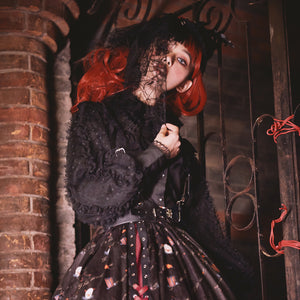 Halloween Gothic Lolita Long Sleeve Shirt S22701