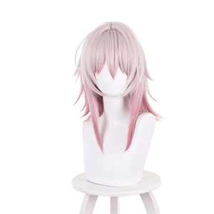 Honkai: Star Rail March 7Th Cosplay Wig C07594 Wigs