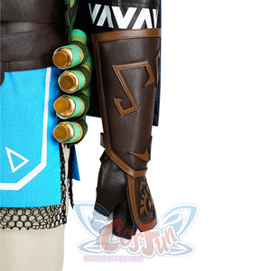 The Legend of Zelda: Tears of the Kingdom Link Cosplay Costume Upgraded Version N07302S - cosfun