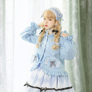New Style Sweet and Lovely Lolita Short Hood Coat
