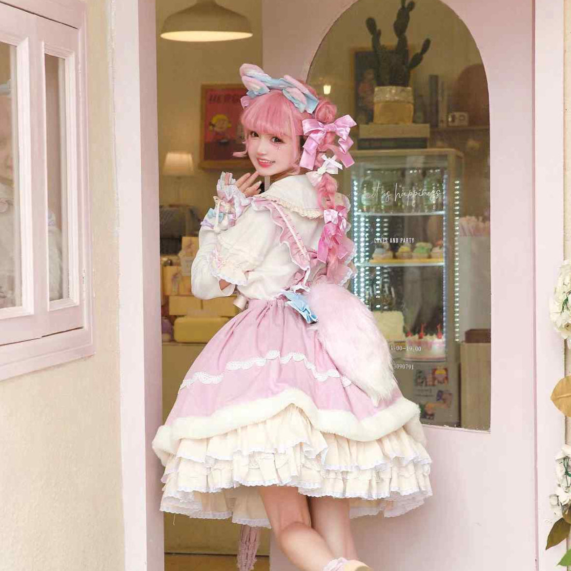 Sweet Girl Fox Daily Lolita Dress