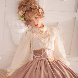 Elizabeth Elegant and Vintage Lolita Long Sleeve Shirt