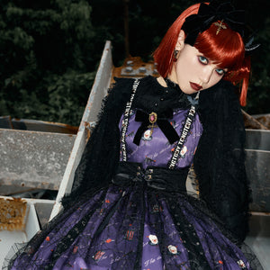 Halloween Gothic Lolita Long Sleeve Shirt S22701