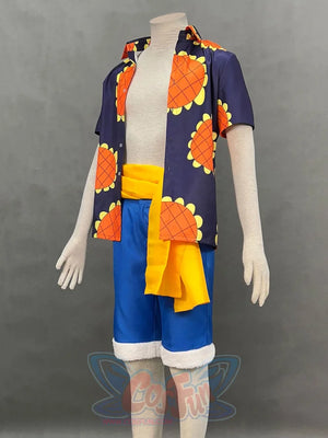 Japanese Anime Monkey D. Luffy Cosplay Costume N07418 - cosfun