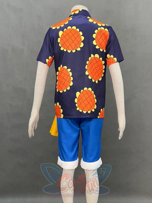 Japanese Anime Monkey D. Luffy Cosplay Costume N07418 - cosfun
