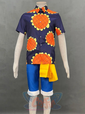 Japanese Anime Monkey D. Luffy Cosplay Costume N07418 - cosfun