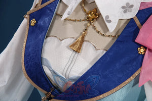 Genshin Impact Kamisato Ayaka Springbloom Missive Cosplay Costume C07483 Aa + Costumes