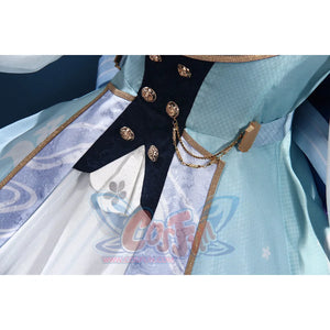 Genshin Impact Kamisato Ayaka Springbloom Missive Cosplay Costume C07483 Aa + Costumes