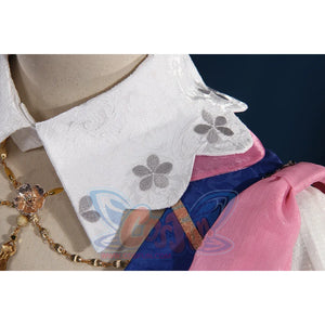 Genshin Impact Kamisato Ayaka Springbloom Missive Cosplay Costume C07483 Aa + Costumes