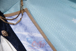 Genshin Impact Kamisato Ayaka Springbloom Missive Cosplay Costume C07483 Aa + Costumes