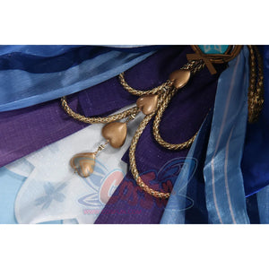 Genshin Impact Kamisato Ayaka Springbloom Missive Cosplay Costume C07483 Aa + Costumes