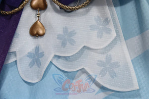 Genshin Impact Kamisato Ayaka Springbloom Missive Cosplay Costume C07483 Aa + Costumes
