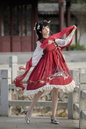 Autumn and Winter Chinese Style Lolita Dress Suit