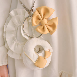 White Goose Cute Versatile Bag