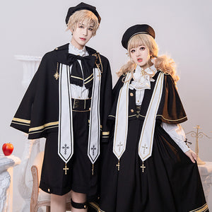 Choir College Lolita Embroidered Cape Sets