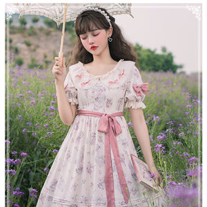 Summer Daily Elegant Short-sleeved Dress