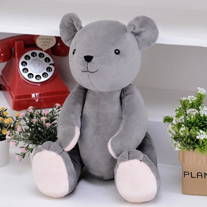 Cardcaptor Sakura Shaoran Couple Teddy Bear Stuffed Toy Plush Doll Gifts / Gray Bear