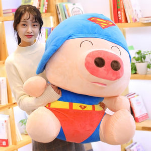 Cute Animal Transform Mcdull Pig Monster Spiderman Superman Minion Cos Props Gift