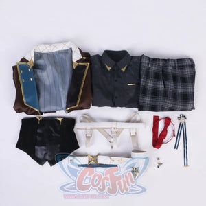 NIJISANJI Virtual YouTuber XSOLEIL Hex Haywire Cosplay Costume N07411 - cosfun