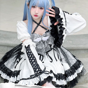 Original Dark Devil Lolita Princess Dress Sets