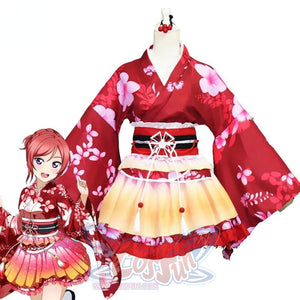 LoveLive Sonoda Umi Nishikino Maki Honoka Honoka Eli Kimono Cosplay Costume Kimono C07044