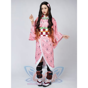 Demon Slayer: Kimetsu No Yaiba Kamado Nezuko Cosplay Costume Mp005091 Costumes