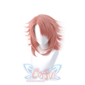 Demon Slayer Kimetsu No Yaiba Sabito Cosplay Wig Pink Mullet Hair Mp005668 Wigs
