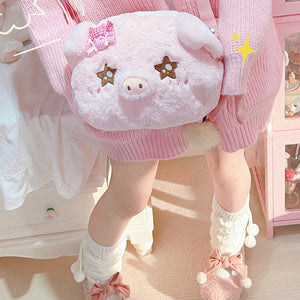 Lovely Lolita Pig Crossbody Bag