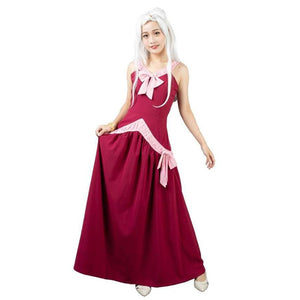 Fairy Tail Mirajane Strauss Cosplay Costume Suspender Dress Mp003146 Xs / Us Warehouse (Us Clients