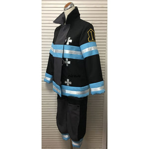 Fire Force Enen No Shouboutai Tamaki Kotatsu Shinra Kusakabe Takehisa Hinawa Firefighter Uniform