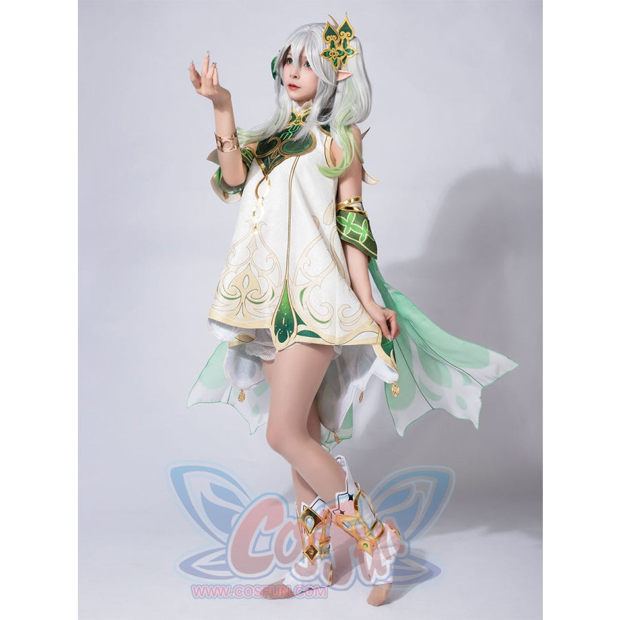 Genshin Impact Nahida/Lesser Lord Kusanali Cosplay Costume C02945 Aa Costumes