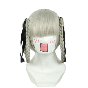 Kakegurui Compulsive Gambler Kirari Momobami Cosplay Wigs Braided Ribbon On Hair Mp006033