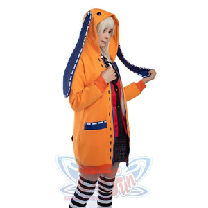 Kakegurui Runa Yomoduki Cosplay Costume Long Coat Mp005893 Costumes