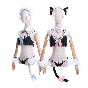 Nekopara Chocolate Vanilla Maid Suit Kawaii Underwear Cosplay Costume Costumes
