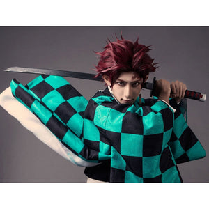 Demon Slayer: Kimetsu No Yaiba Cosplay Kamado Tanjirou Costume Mp005696 Cosplay Costume