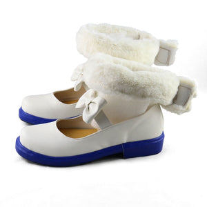 Virtual Vtuber Bunny Girl Usada Pekora Cosplay Shoes C00178 & Boots