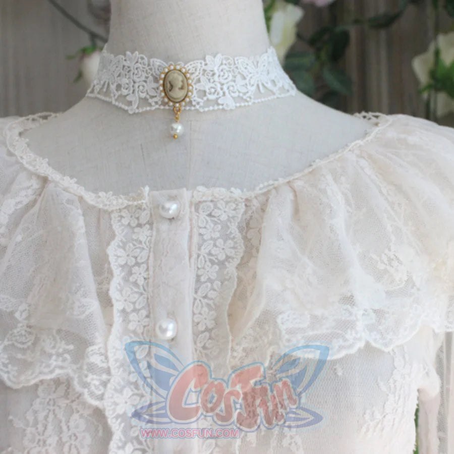 The Poem of Roses Elegant Lolita Long Sleeve Shirt