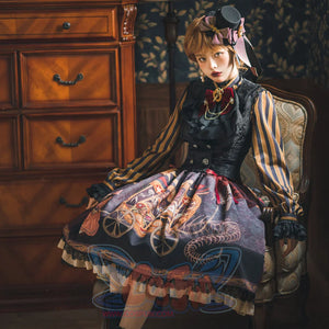 Vintage Slim Lolita Double-breasted Vest - cosfun