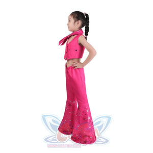 Kids 2023 Barbie Movie Cosplay Costume Childrens Wear C08333E Costumes