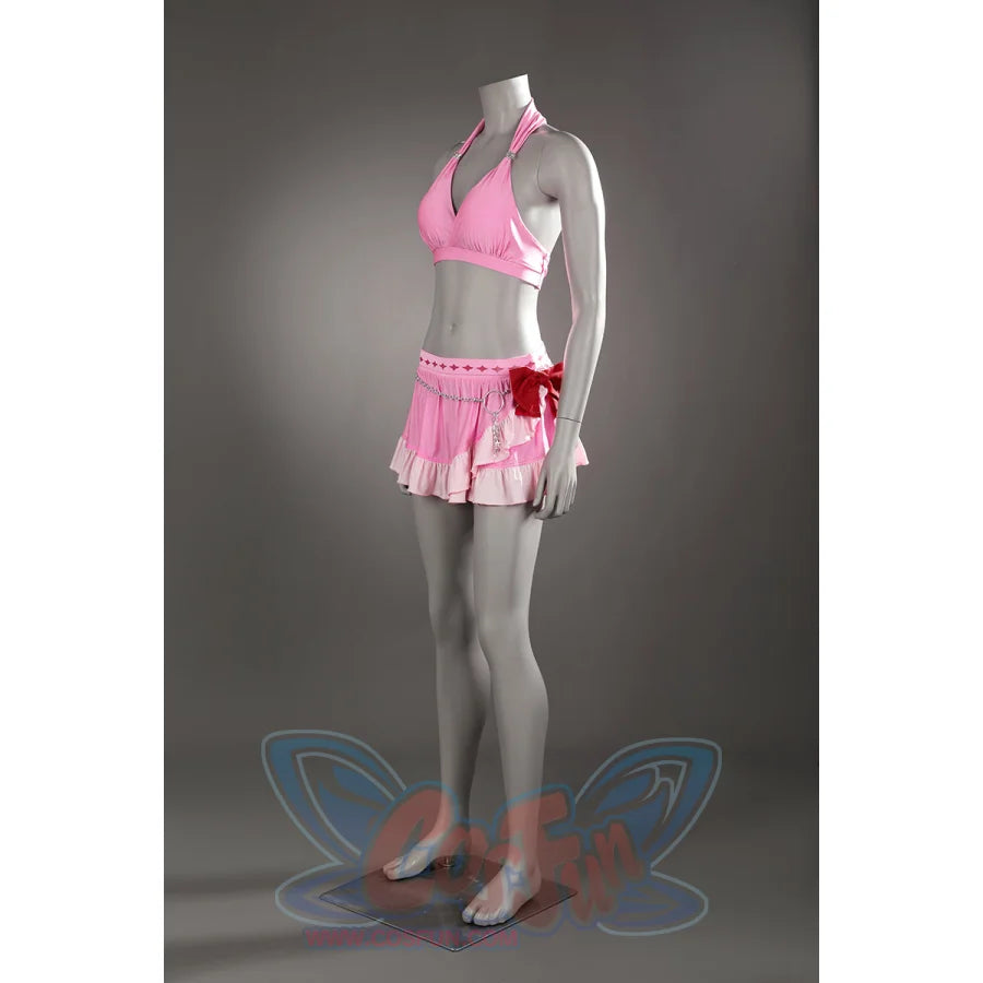 Final Fantasy Vii Rebirth Ff7R Aerith Gainsborough Cosplay Costume Swimsuit C08962 Costumes