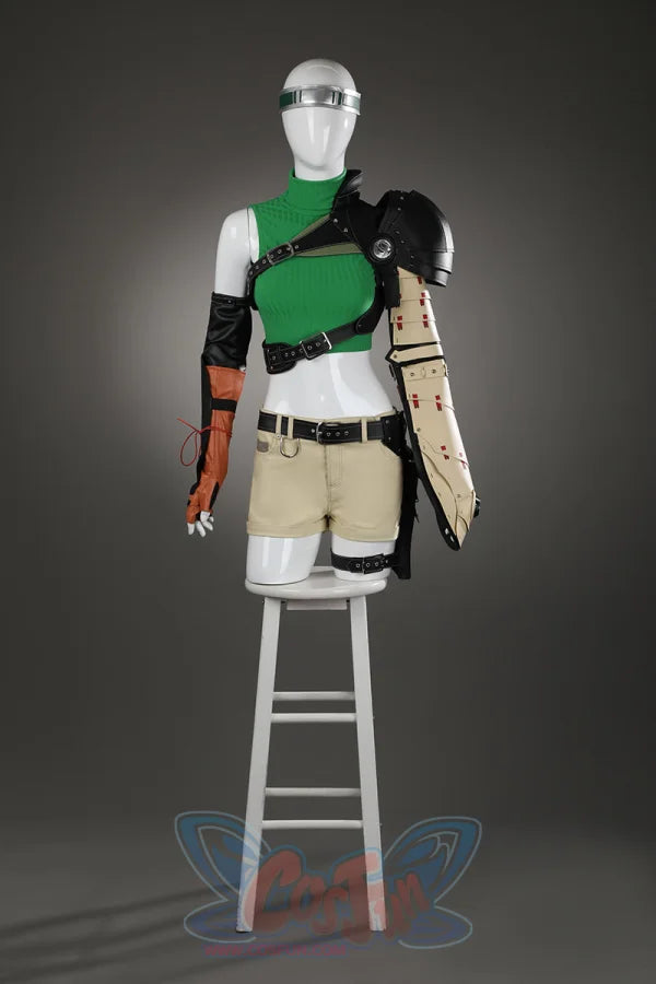 Final Fantasy Vii Rebirth Ff7R Yuffie Kisaragi Cosplay Costume C08993 Women / Costume-S Costumes