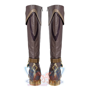 Genshin Impact Kaeya Alberch Cosplay Shoes Men Boots C00266-S &
