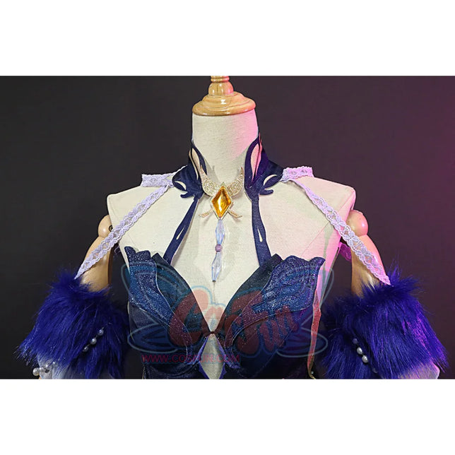 Genshin Impact Ningguang Orchid’s Evening Gown Cosplay Costume C00976 Costumes