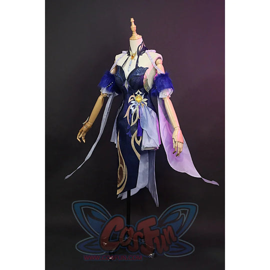 Genshin Impact Ningguang Orchid’s Evening Gown Cosplay Costume C00976 Costumes