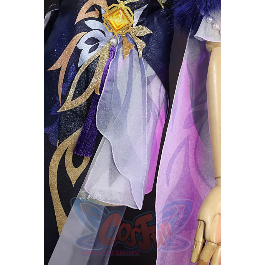Genshin Impact Ningguang Orchid’s Evening Gown Cosplay Costume C00976 Costumes