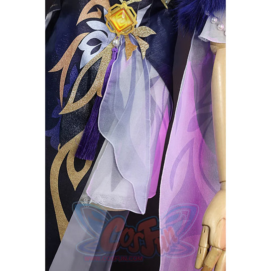 Genshin Impact Ningguang Orchid’s Evening Gown Cosplay Costume C00976 Costumes
