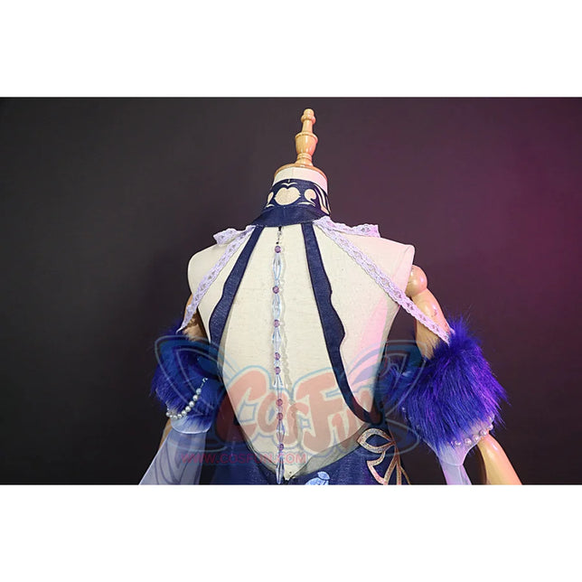Genshin Impact Ningguang Orchid’s Evening Gown Cosplay Costume C00976 Costumes