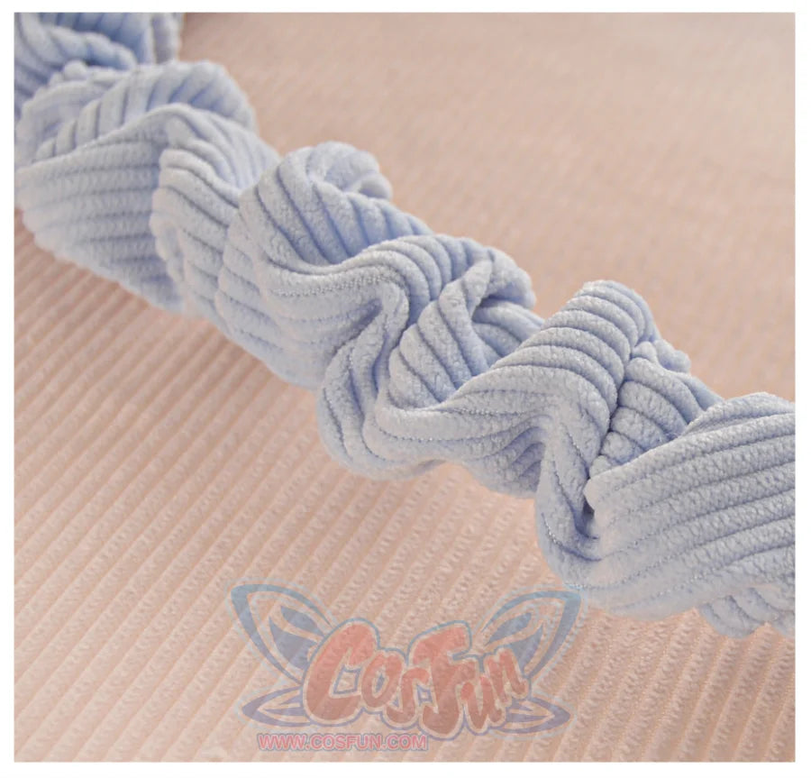 Blue Cloud Plush Large-Capacity Handbag S22426 - cosfun